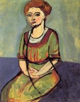 Matisse, Henri Emile Benoit - portrait of olga merson